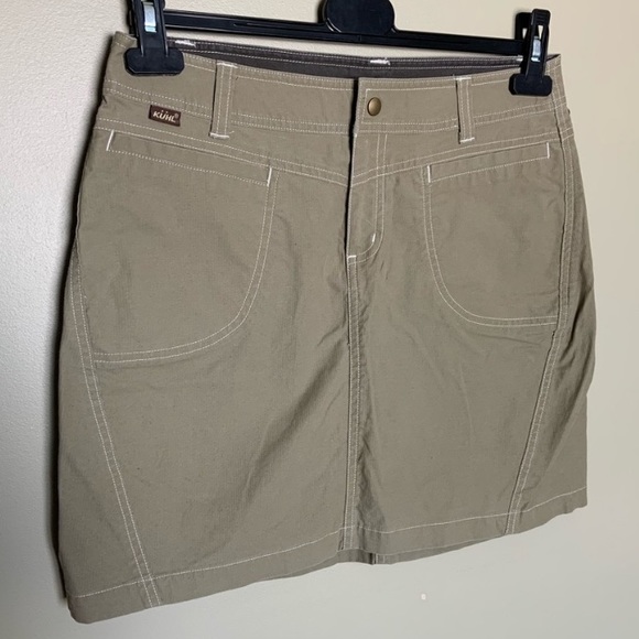 Kuhl Beige/Khaki Skirt, 4 - Picture 1 of 14